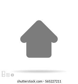 Home . line vector icon