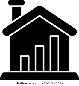 Startseite Linie Vektor Icon Design