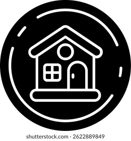 Startseite Linie Vektor Icon Design