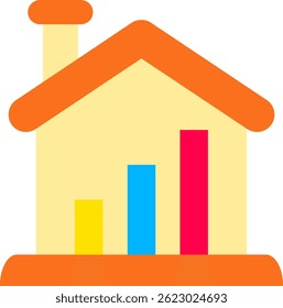 Startseite Linie Vektor Icon Design