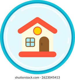 Startseite Linie Vektor Icon Design