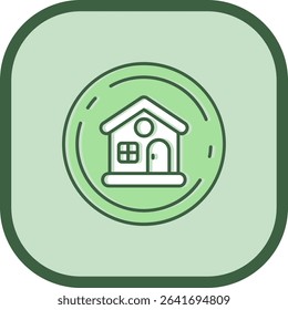 Home Line vector Icon Design