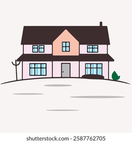 Home Liner Art , Vector Design