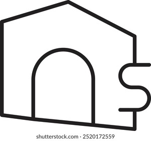 Home Loan icon design for personal commercial use