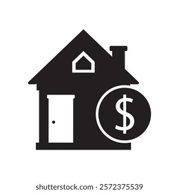 home loan icon simple icon