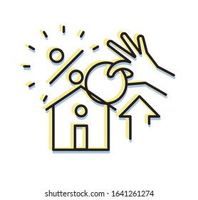 Home Loan Planning - Icon as EPS 10 File