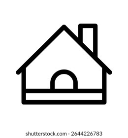 Icône Emplacement de la maison Image vectorielle Symbole Design Illustration