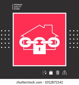 Home lock icon
