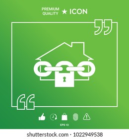 Home lock icon