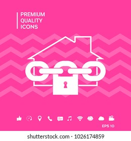 Home lock icon