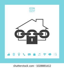 Home lock icon