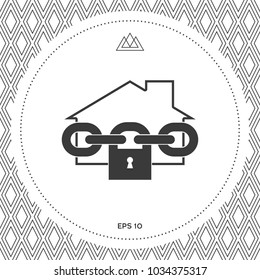 Home lock icon