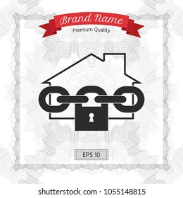 Home lock icon