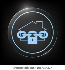 Home lock icon