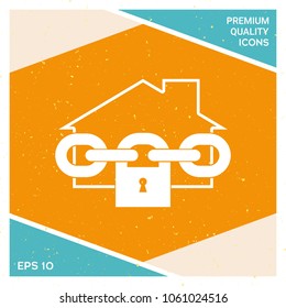 Home lock icon