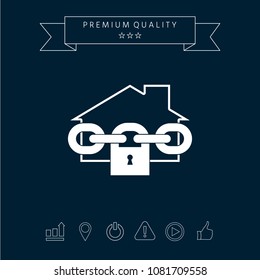 Home lock icon