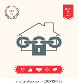 Home lock icon