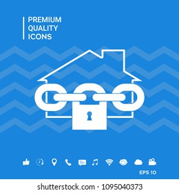 Home lock icon