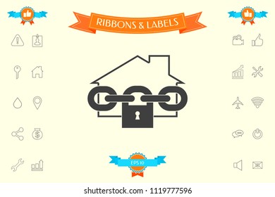 Home lock icon