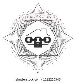 Home lock icon