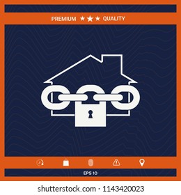 Home lock icon