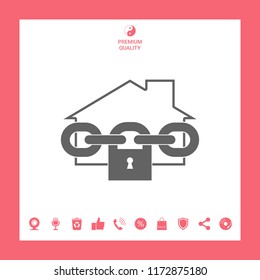 Home lock icon