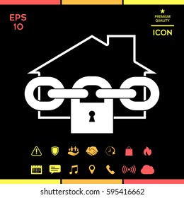 Home lock icon