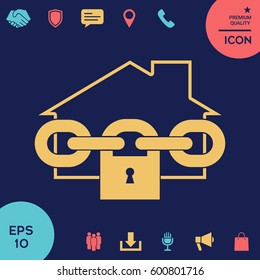 Home lock icon