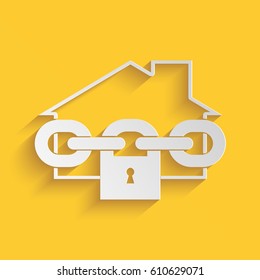 Home lock icon
