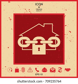Home lock icon