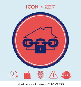 Home lock icon