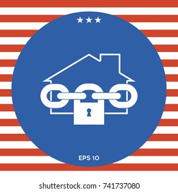 Home lock icon