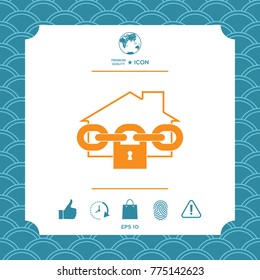 Home lock icon