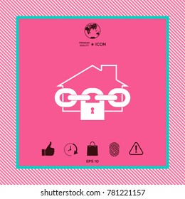 Home lock icon