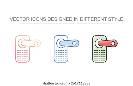 Home Lock icon design with white background stock illustration
