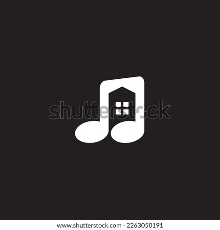 Home logo abstract modern, simple and unique house ,this signet for realty management.