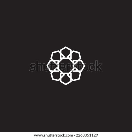 home logo abstract modern, simple and unique house ,this signet for realty management.