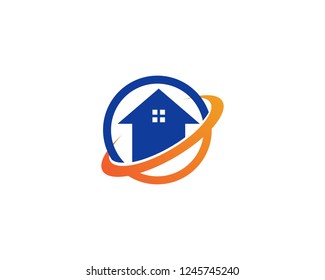 Home logo building vector 