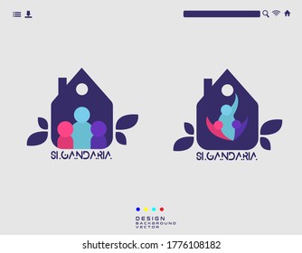 home logo for business vector