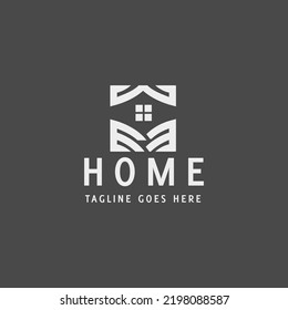 Home logo. Home care logo. Vector illusttration