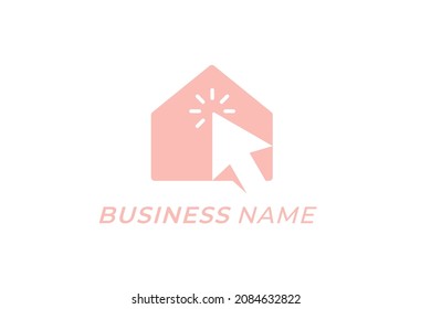 home logo and click mouse