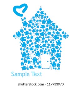 Home logo for concept