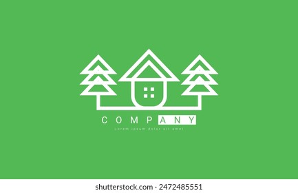 Home Logo, Creatively packaged for your Real estate, home, architect and design business
