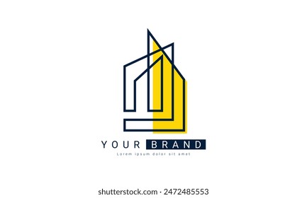 Home Logo, Creatively packaged for your Real estate, home, architect and design business