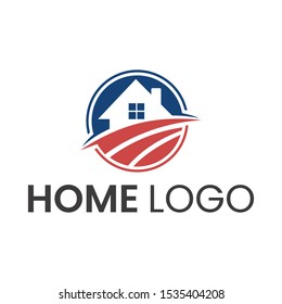 Home logo deign for business and construction company