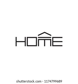 HOME logo design
