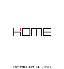 HOME logo design