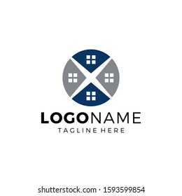 Home Logo Design Circle Shape