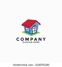  home logo design concept with simple, minimalist and modern styles.