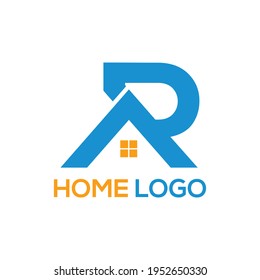 Design-Konzept des Home-Logos im Vektorformat.